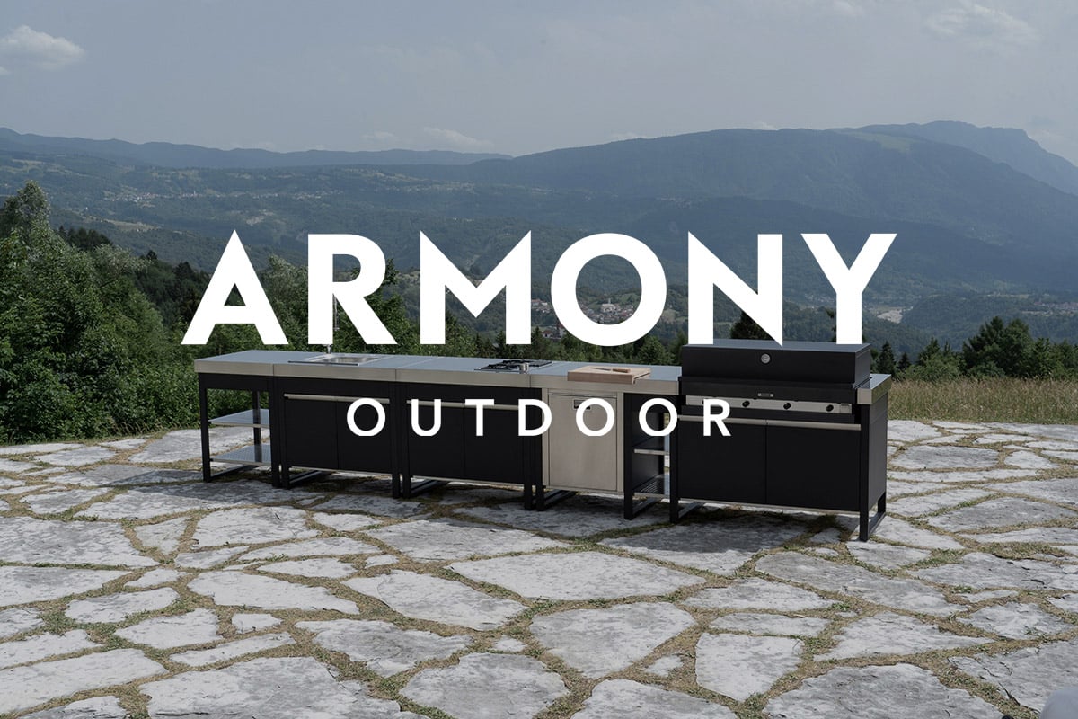 Armony has evolved the barbeque concept to provide a 360° cooking experience.